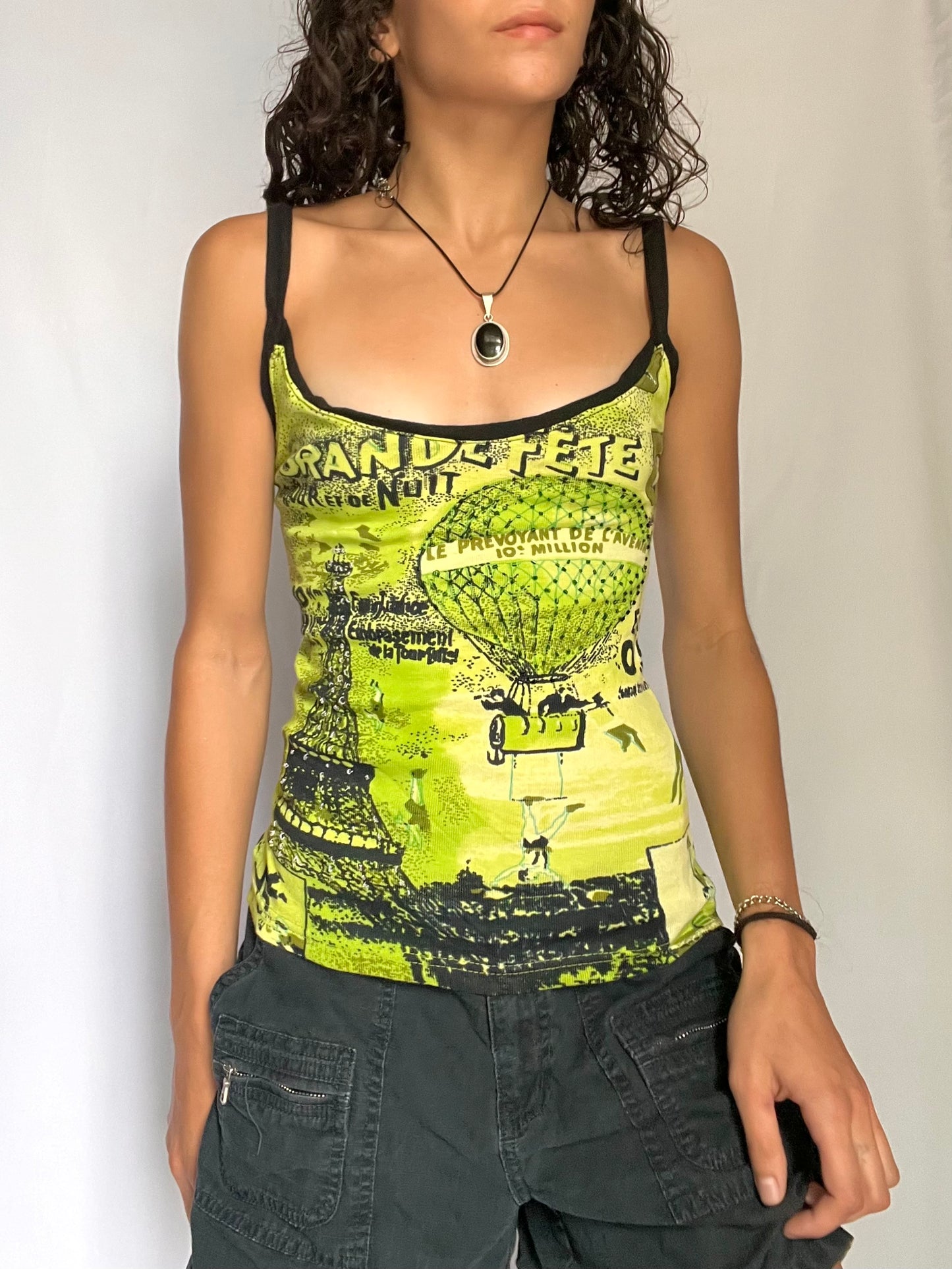 Beaded Eiffel Tower tank