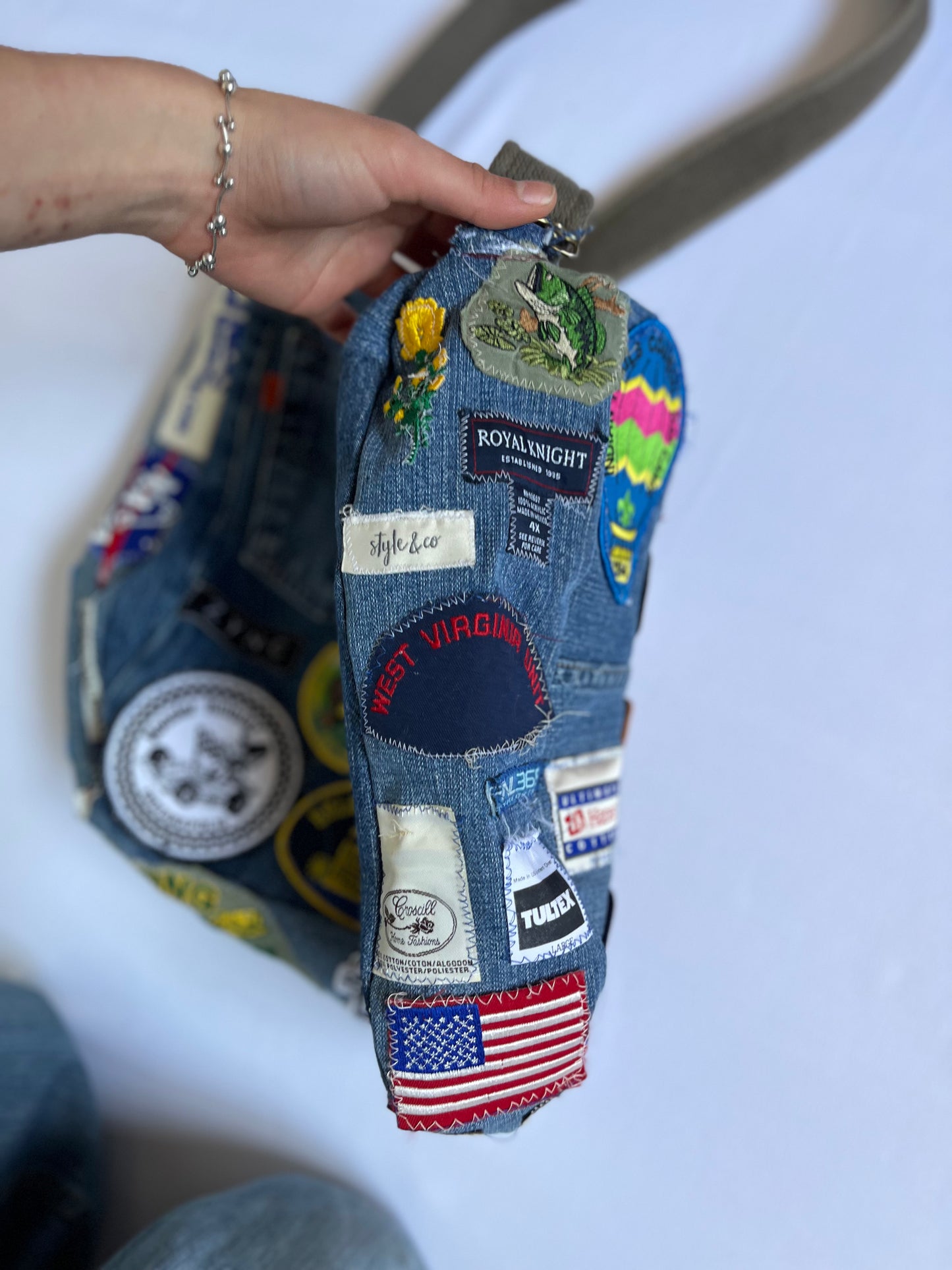 Patched Tote