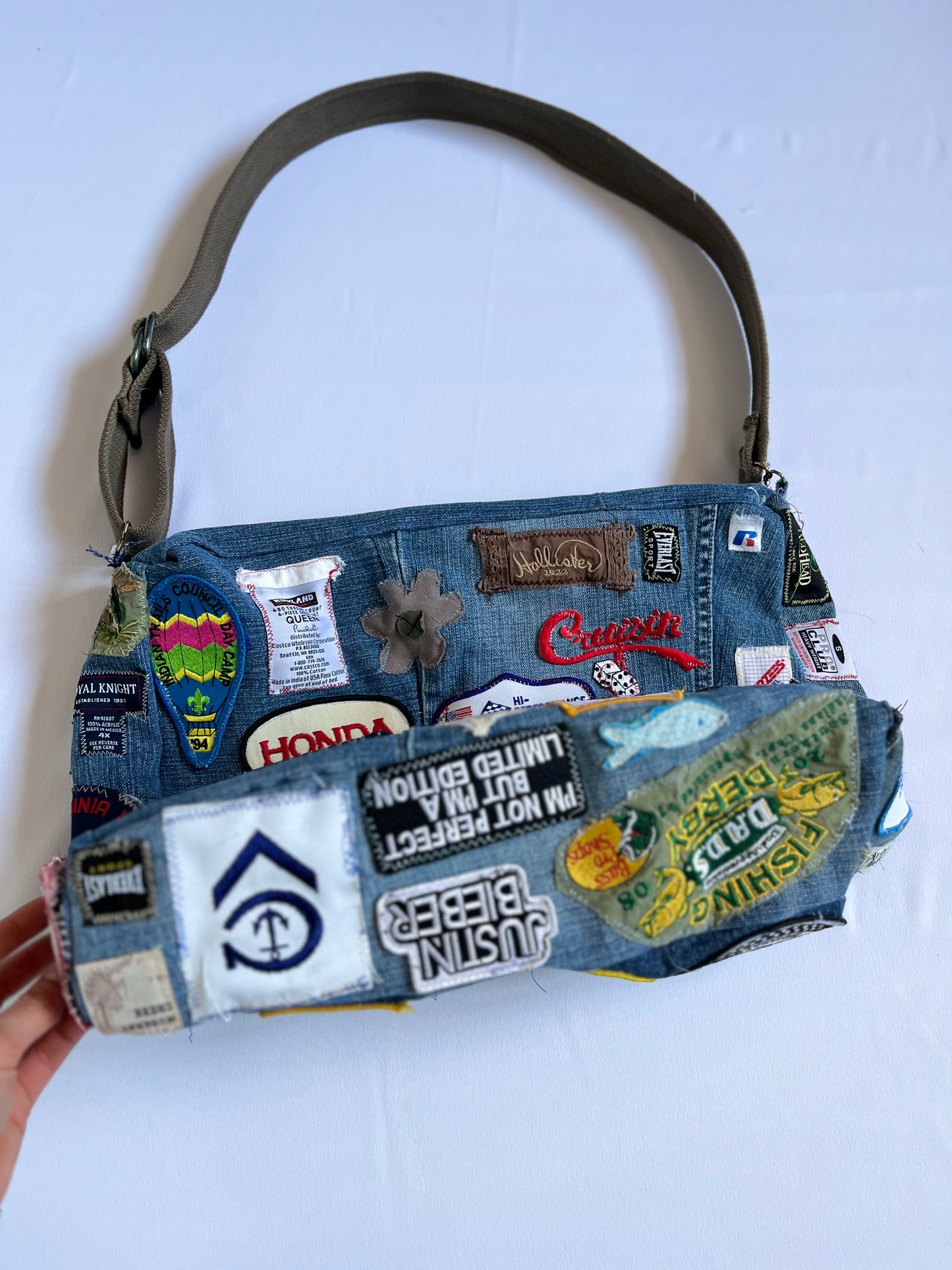 Patched Tote
