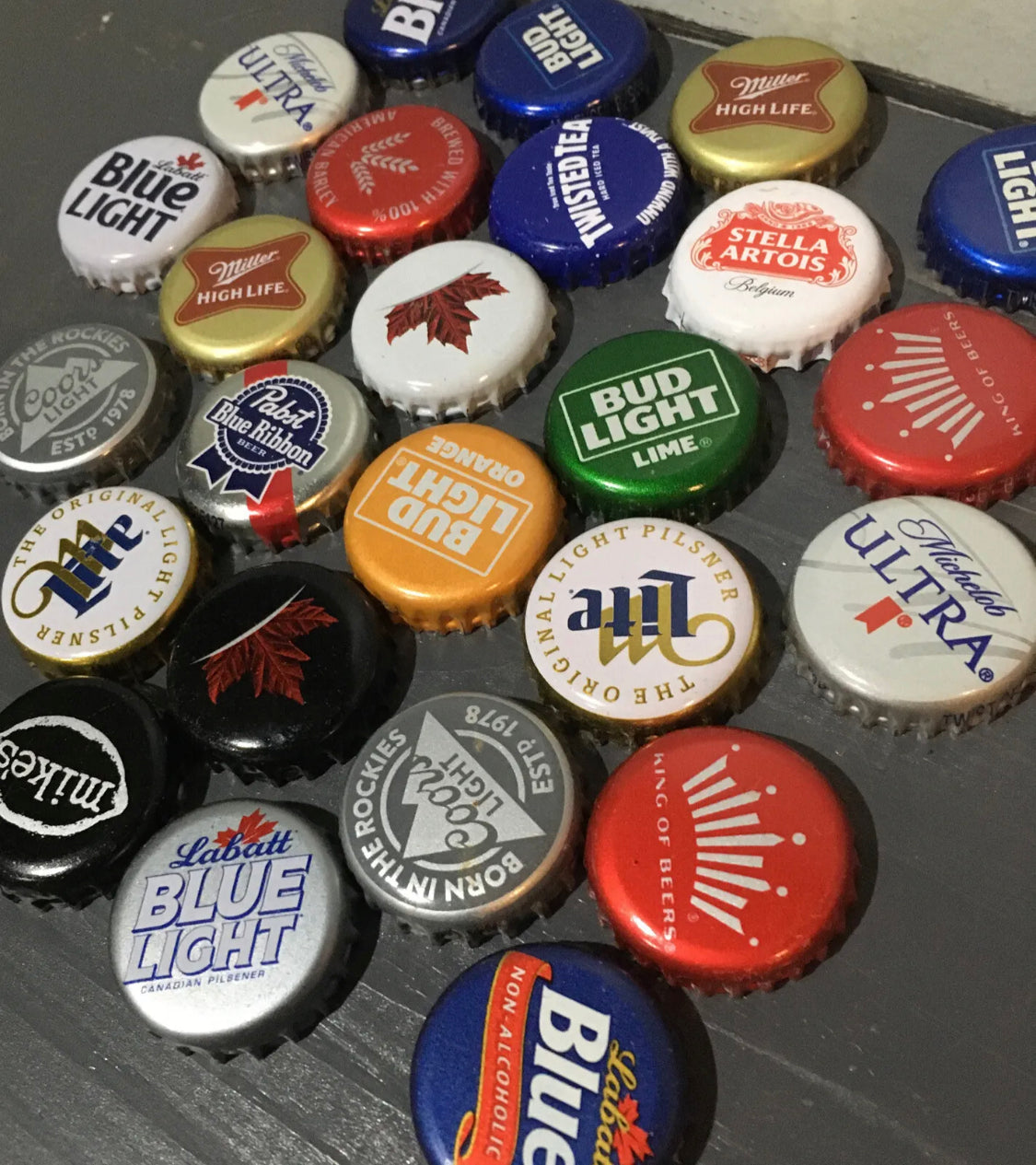 Customizable Bottle Cap Belts