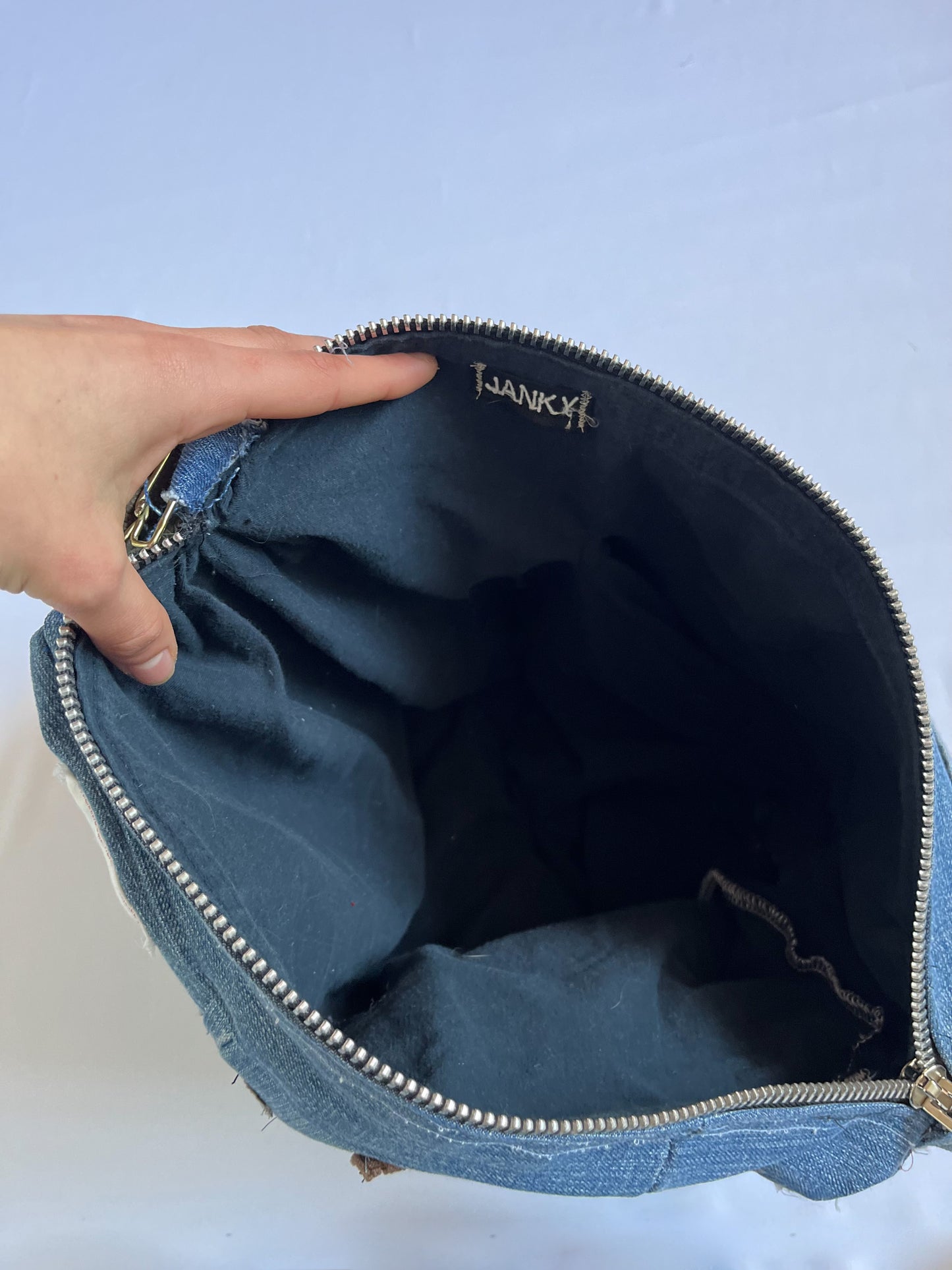 Denim Patch purse