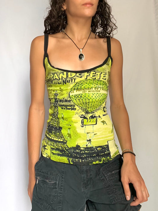 Beaded Eiffel Tower tank