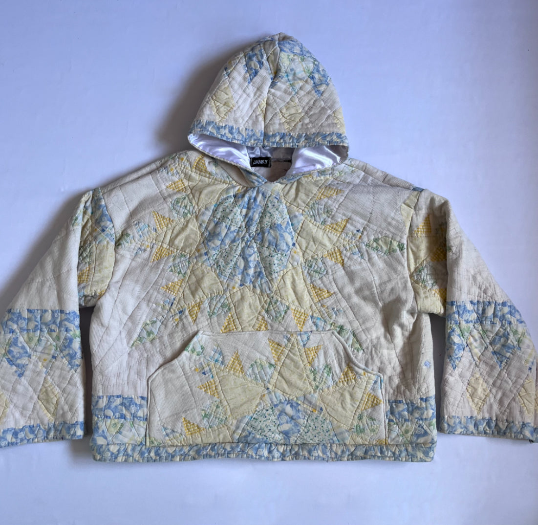 Sunshine quilt hoodie