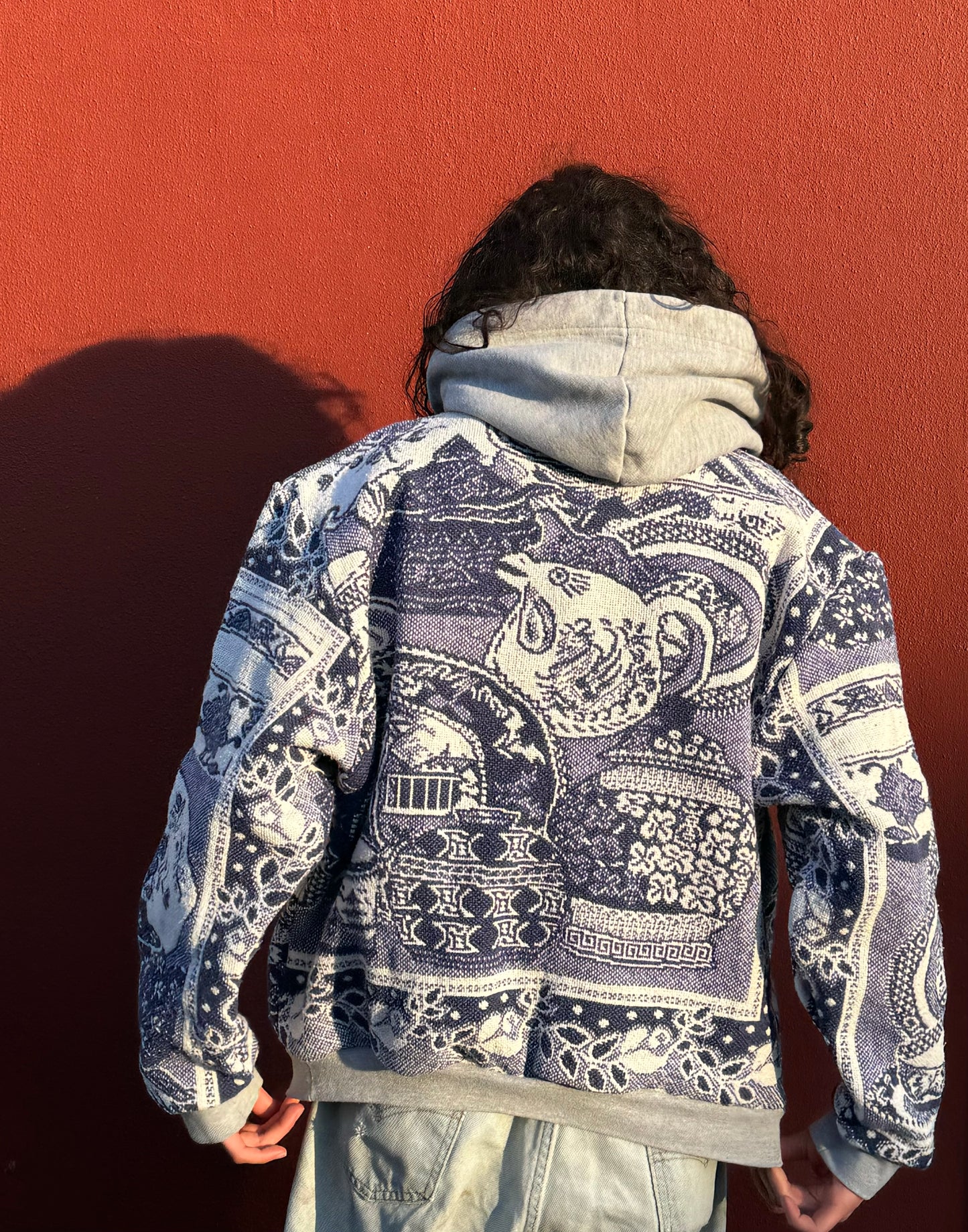 Blue Dish Hoodie