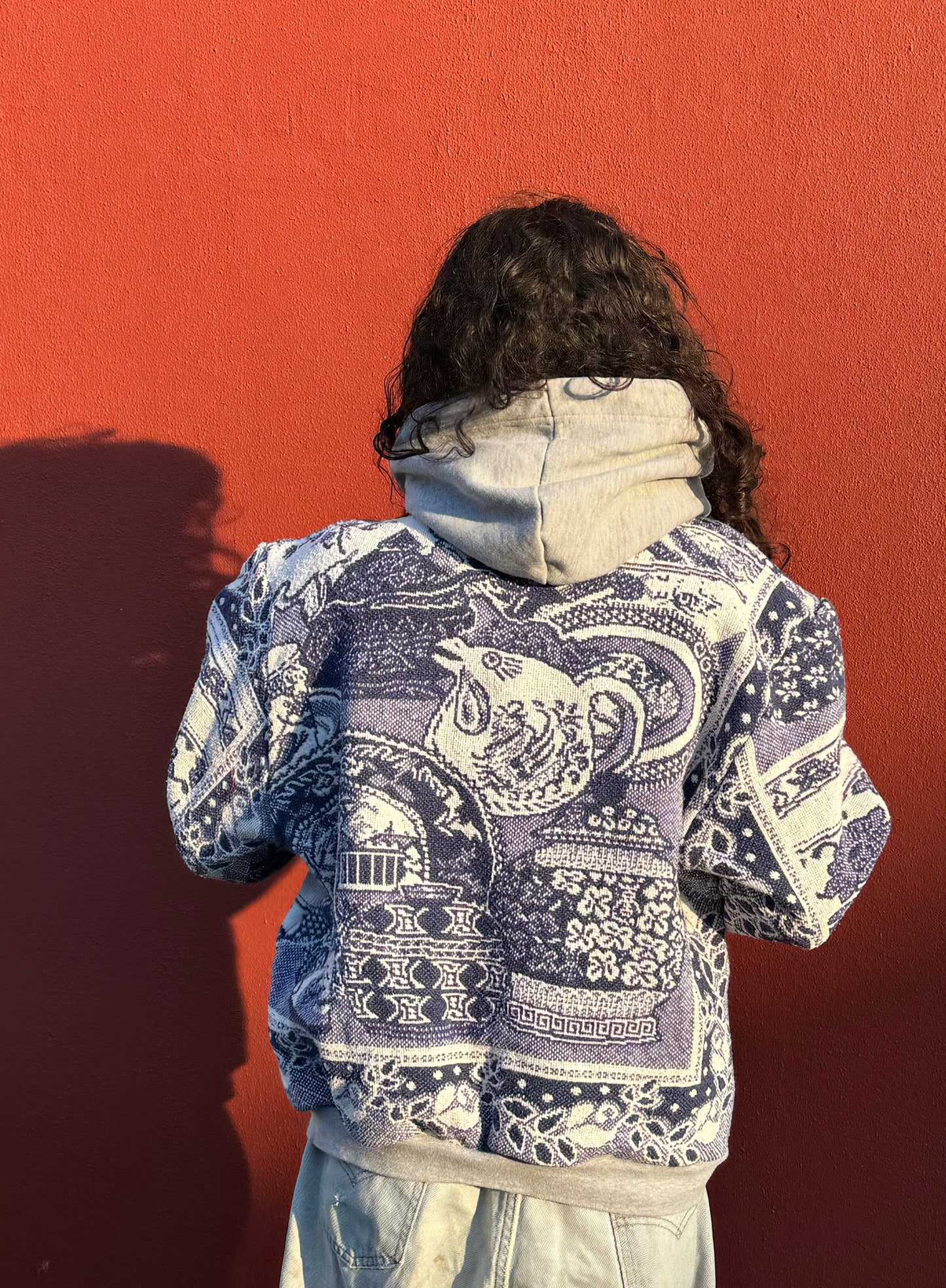 Blue Dish Hoodie