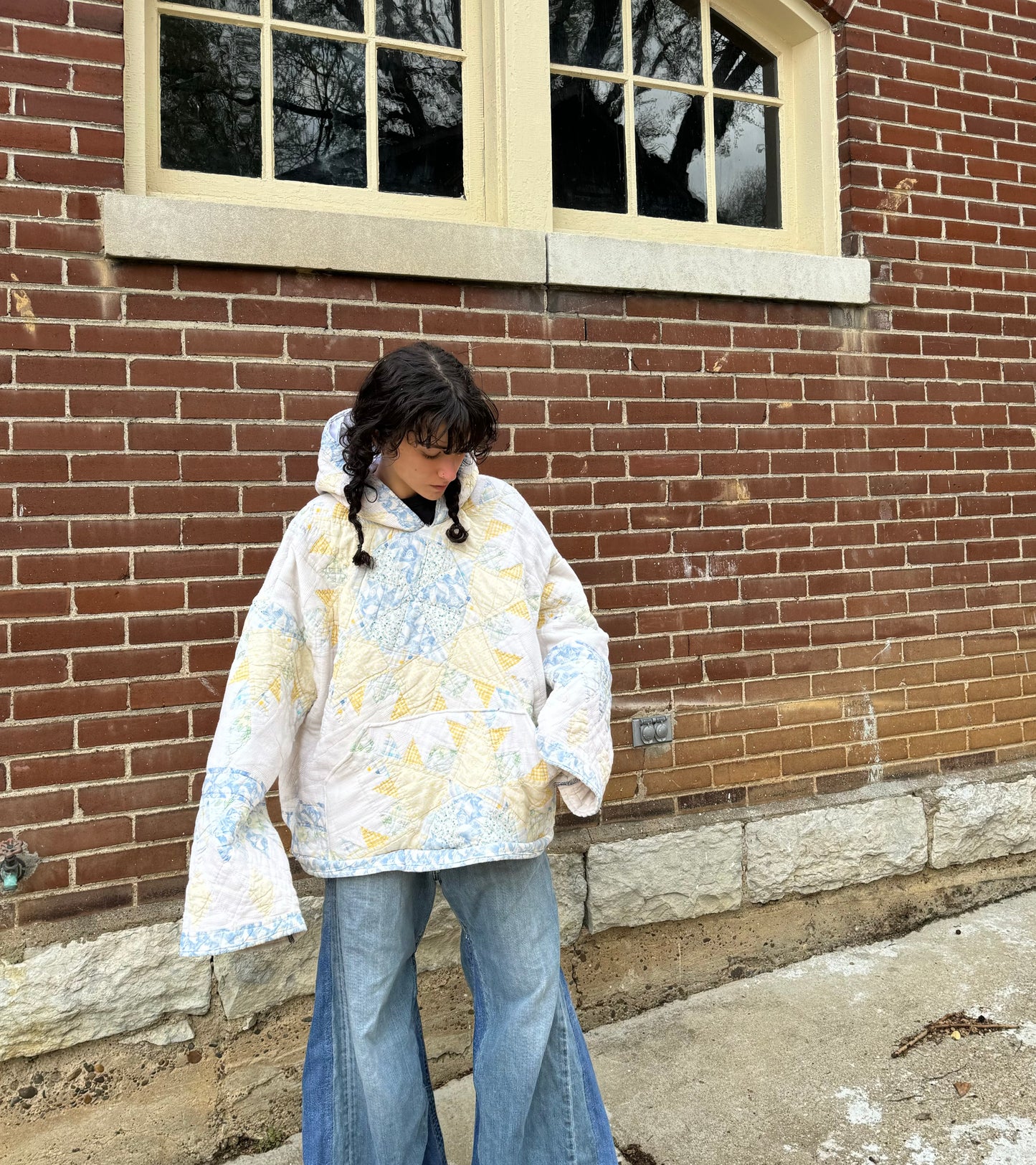 Sunshine quilt hoodie