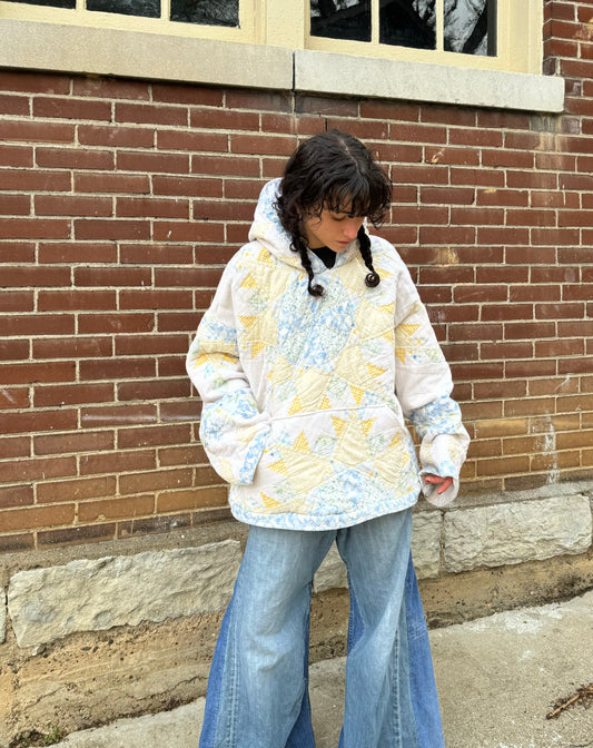 Sunshine quilt hoodie